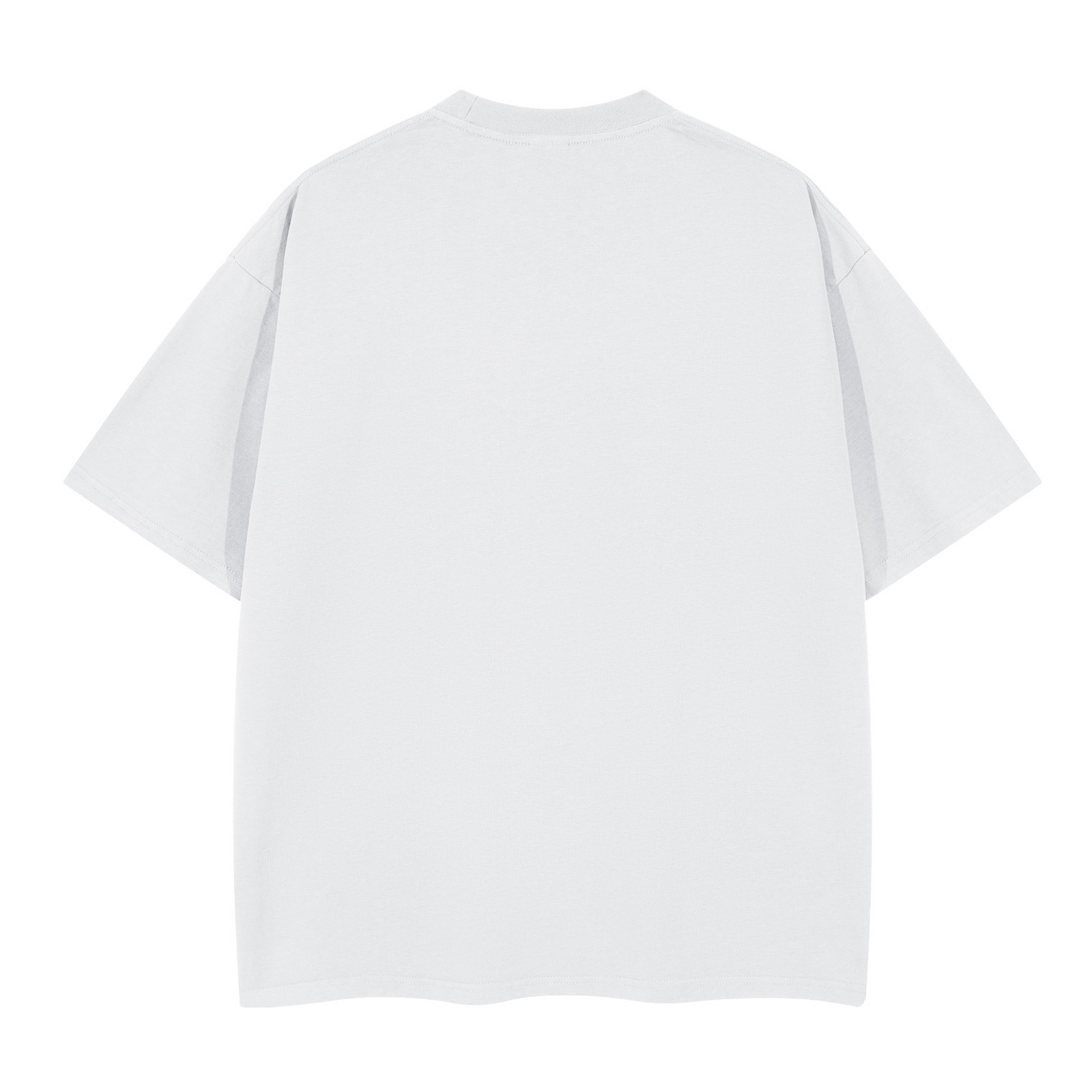 Double Drop Tee - White