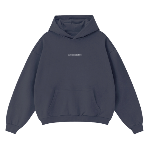 Clothes for the come down - Navy Oversized Hoodie