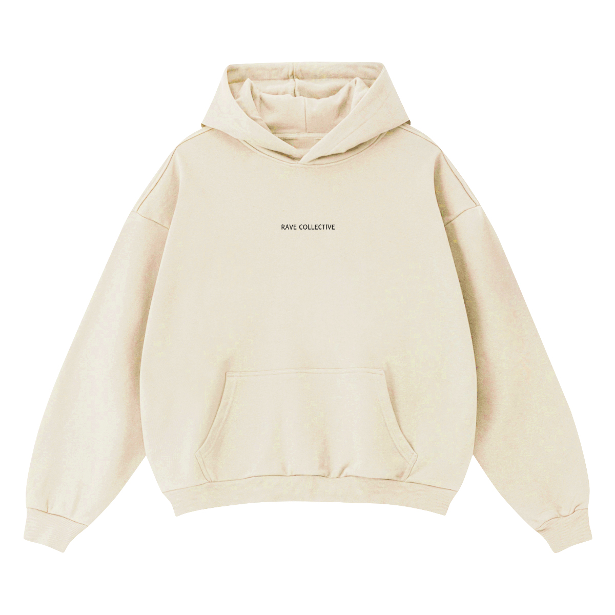 Clothes for the come down - Beige Oversized Hoodie