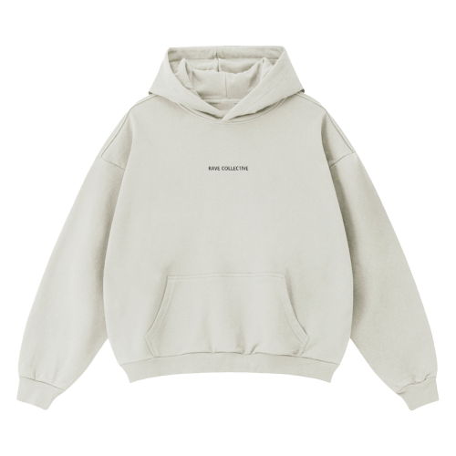 Clothes for the come down - Off White Oversized Hoodie