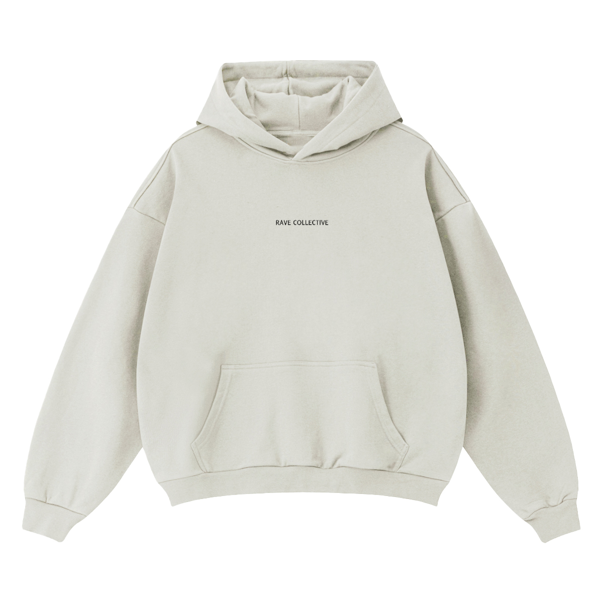 Clothes for the come down - Off White Oversized Hoodie