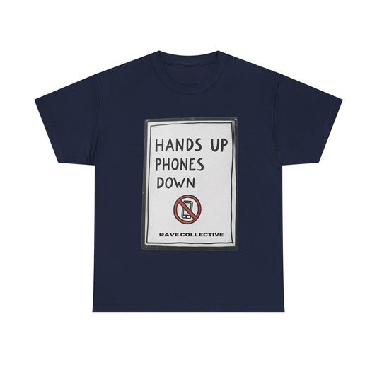 Hands up phones down - Navy