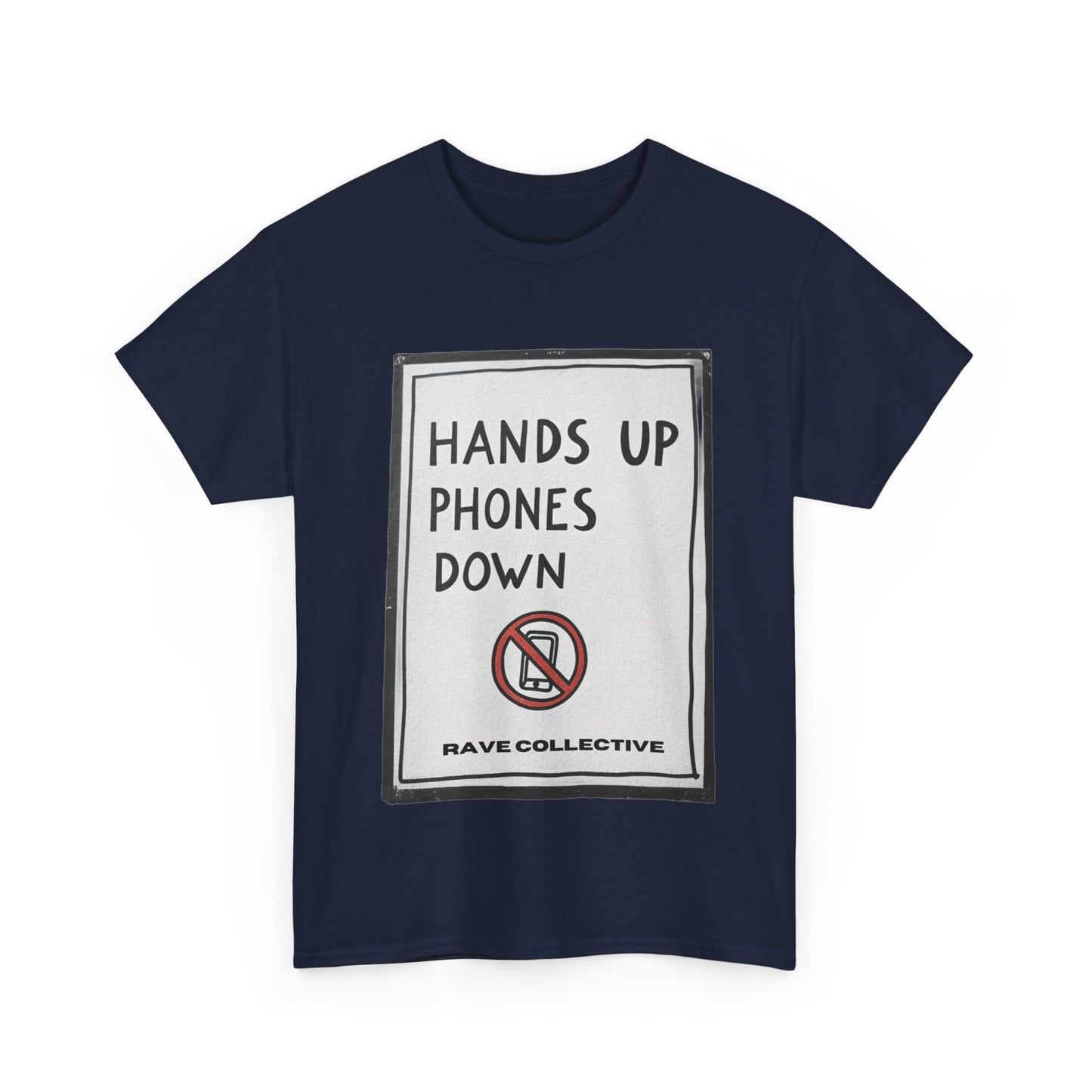 Hands up phones down - Navy