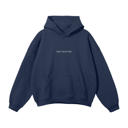 Streetwear Unisex Oversized Solid Color Fleece Hoodie