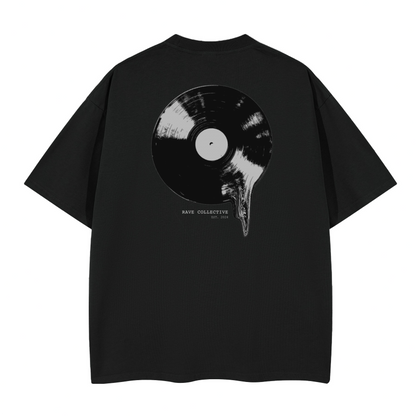 Vinyl Rave T-Shirt Black