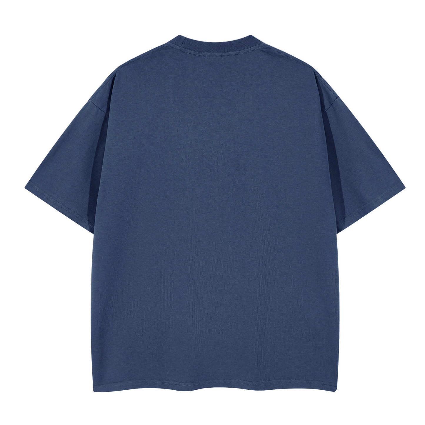 Double Drop Tee - Navy