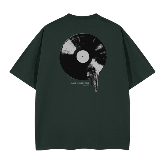 Vinyl Rave T-Shirt Green