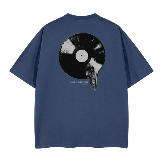 Vinyl Rave T-Shirt Blue