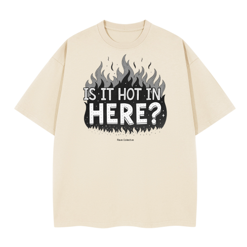 Hot In Here Tee - Beige