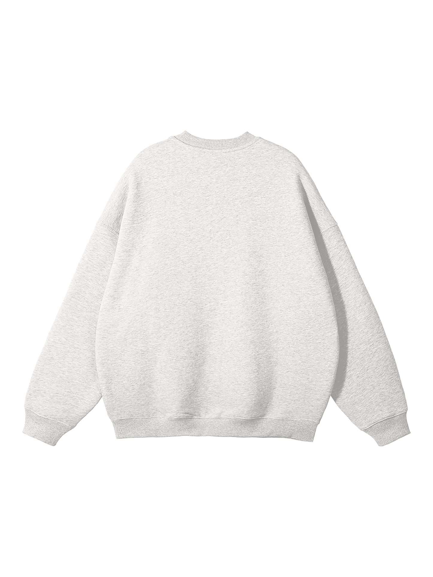 Streetwear Unisex Solid Color Fleece Pullover